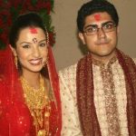 Priyanka Karki with her ex-husband