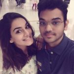 Priyanka Purohit with brother