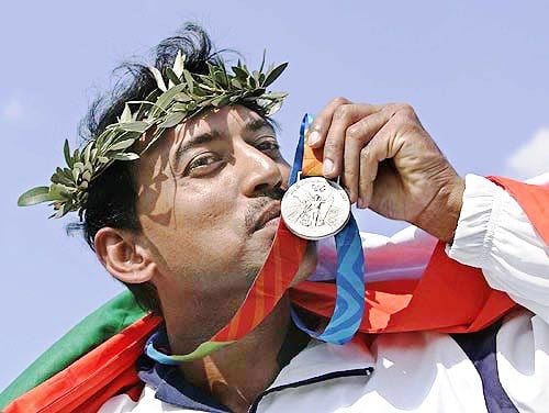 Rajyavardhan Singh Rathore - Silver Medalist at the 2004 Athens Olympics