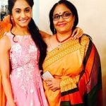Shivani Patel with her mother