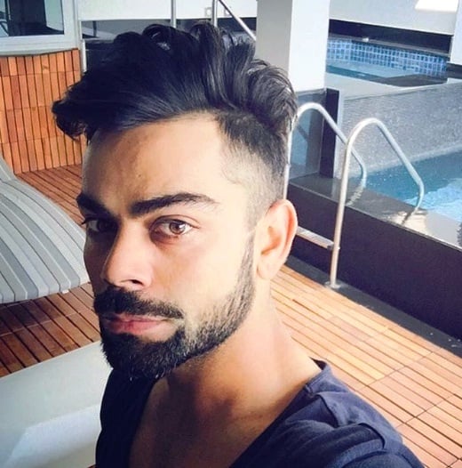 Virat Kohli's Hairstyles & Beard Styles » StarsUnfolded