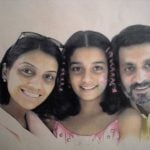 Rajesh Talwar With His Wife Nupur and Daughter Aarushi Talwar