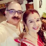 Bharat Kukreti with his wife