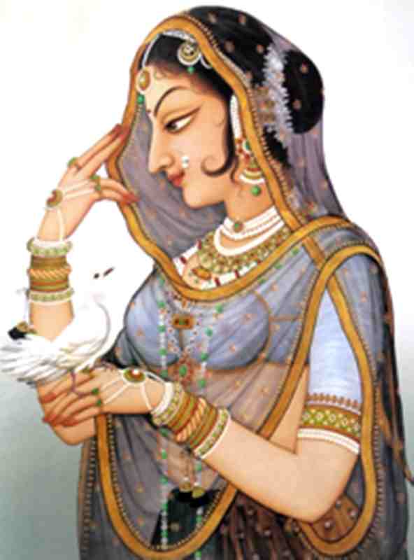 A Painting of Queen Padmavati
Image Courtesy: https://starsunfolded.com/padmavati/