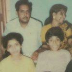 Sabyasachi Satpathy childhood photo with his family