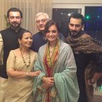 Sahil Sangha with his family