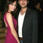 Sahil Sangha with his wife Dia Mirza
