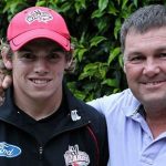 Tom Latham With His Father