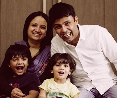 RJ Naved wife and children