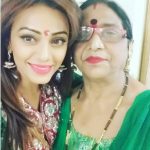 Soni Singh with mother