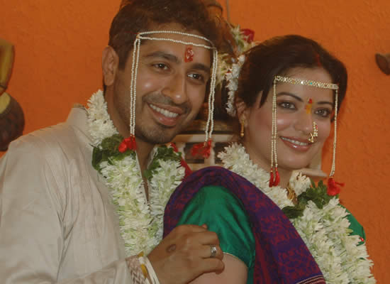Arzoo Govitrikar with her husband