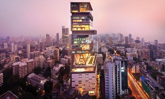 Mukesh Ambani S House Antilia Photos Price Interior