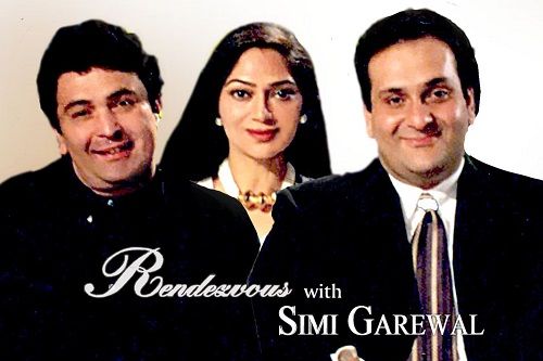 Rajiv Kapoor and Rishi Kapoor in Rendezvous with Simi Garewal