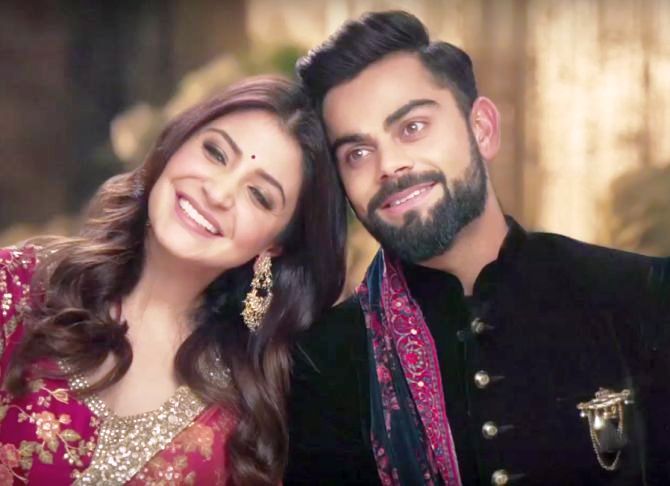 Image result for virat kohli and anushka sharma