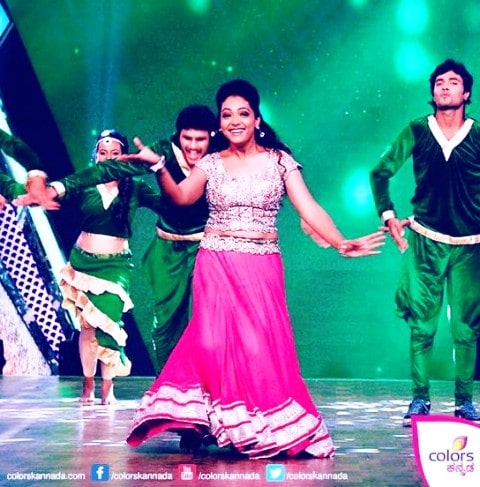 Anupama Gowda performing at the Dancing Star