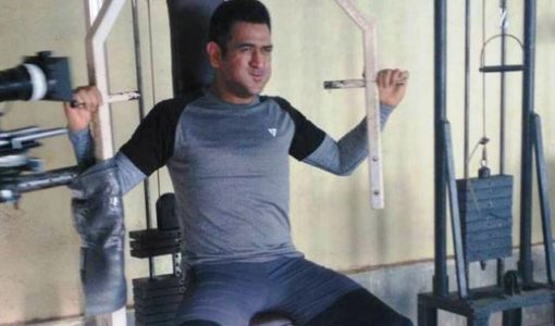 MS Dhoni Exercise
