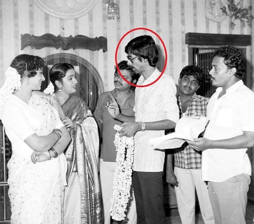 Manobala's old picture with other actors