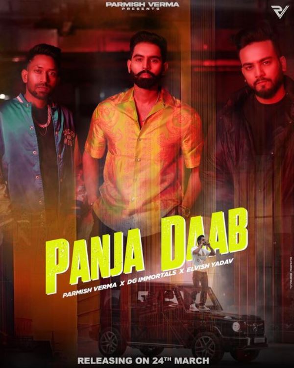 Poster of the 2023 song 'Panja Daab'