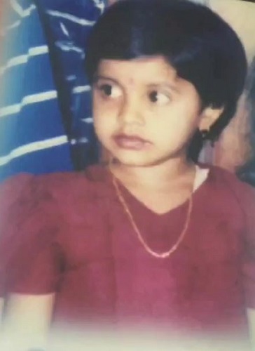 Rachitha Mahalakshmi's childhood picture