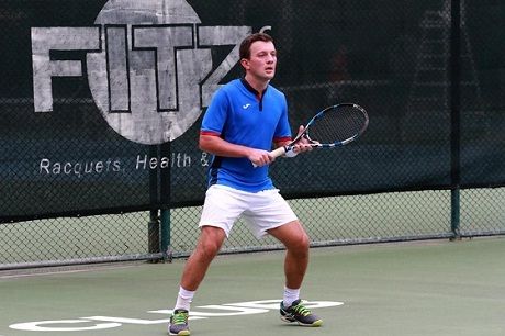 Andrei Koscheev Playing Tennis