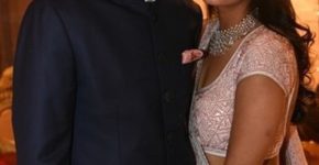 Neeshal Modi With His Wife