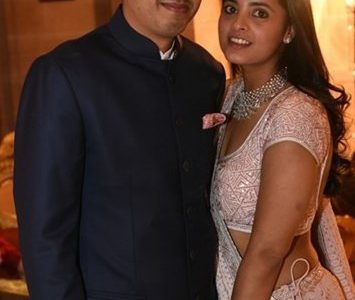 Neeshal Modi With His Wife