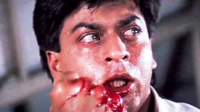 Shah Rukh Khan in Baazigar