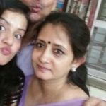 Sulagna Panigrahi with her parents
