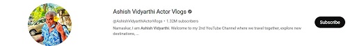 Ashish Vidyarthi Actor Vlogs