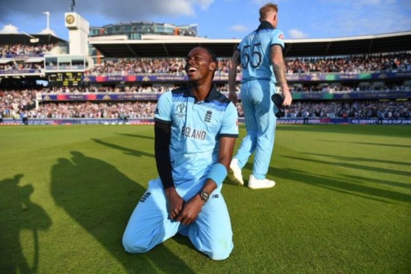 Jofra Archer After His Super Over Haul in the 2019 World Cup Final