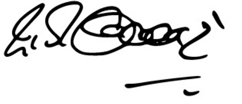 Raj Babbar's signature