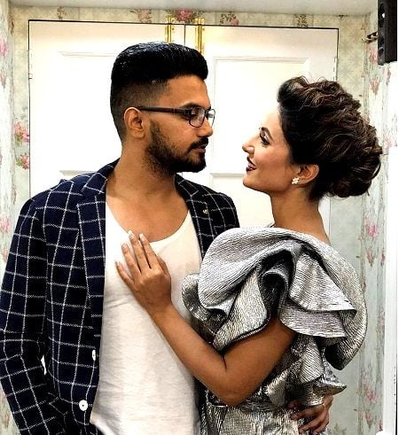 Love Story Of Hina Khan And Rocky Jaiswal » StarsUnfolded