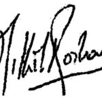Hrithik Roshan se handtekening