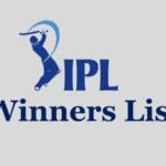 IPL Winners List (2008-2019)