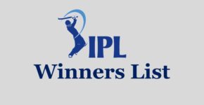 IPL Winners List