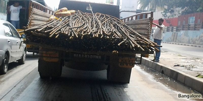 Indu Malhotra's legal battle in the Supreme Court to ban protruding rods-loads to be carried in trucks