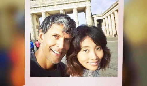 Milind Soman and Ankita Konwar love story