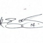 AB de Villiers signature