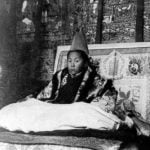 Dalai Lama At The Time Of Passing The Test