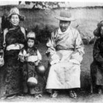 Dalai Lama With His Family