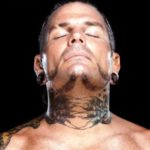 Demon Tattoos On Jeff Hardy's Neck