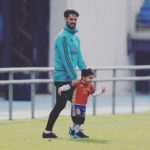 Isco with His Son
