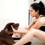 Malvika Sharma loves dogs