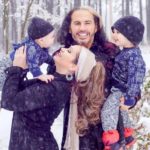 Matt Hardy With His Wife And Children