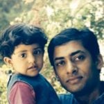 Meghna Srivastava's Childood Picture With Her Father