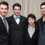 Nick Jonas with his Brothers
