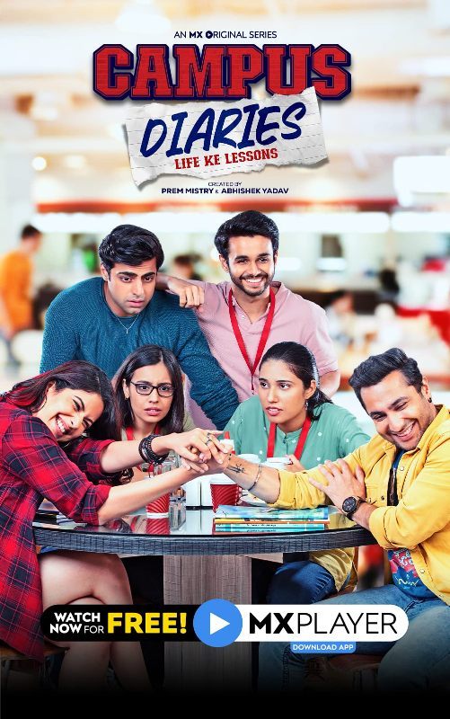 Poster of the Hindi web series Campus Diaries (2022)