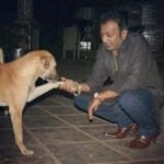 Rajesh Desai dog lover