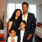 Rohan Chand With His Family