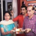 Sharad Malhotra with his parents
